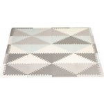 Ecotoys Vzdělávací pěnová podložka puzzle 127 x 157 cm šedá – Zboží Dáma