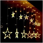 Brilagi LED Vánoční závěs 77xLED 3xAA USB 1,8m teplá bílá BG0381 – Zboží Dáma