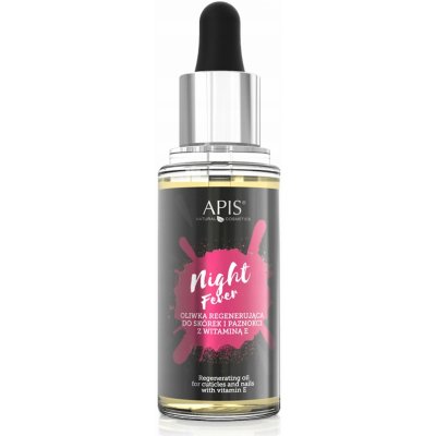 Apis Night Fever Regenerační olej na kutikulu a nehty s vitamínem E 30 ml – Zboží Mobilmania