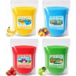 Cukr barevný na CUKROVOU VATU Ochucený do Stroje MIX Ovocný 4 x 500 g – Zboží Dáma