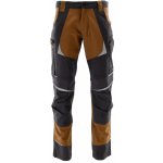 Sara Workwear Strečové kalhoty COTTONFLEX tmavě šedé hnědé – Hledejceny.cz