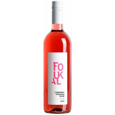 Vinařství Foukal Cabernet Moravia rosé 2023 kabinet 12% 0,75 l (holá láhev) – Hledejceny.cz