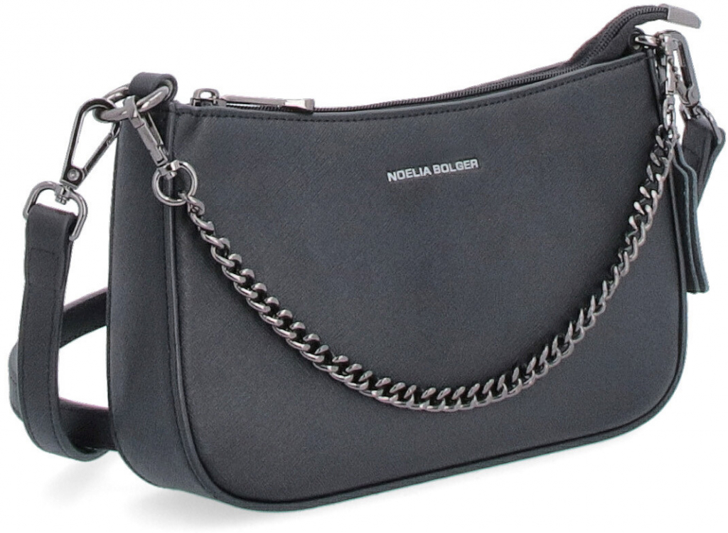 Noelia Bolger kabelka crossbody černá NB 0073 C