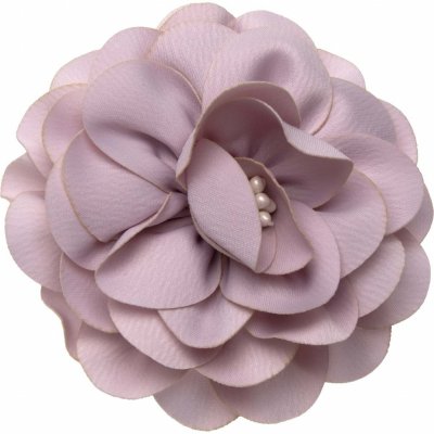 Biju brož spona do vlasů kytka 4058-2 starorůžová 9001874 – Zboží Dáma