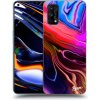 Pouzdro a kryt na mobilní telefon Realme Pouzdro Picasee silikonové Realme 7 Pro - Electric čiré