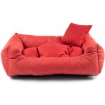 Vsepropejska Delux kožený pelech pro psa s polštářkem – Sleviste.cz