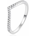 Agato stříbrný prsten se zirkony AGT R41W – Hledejceny.cz