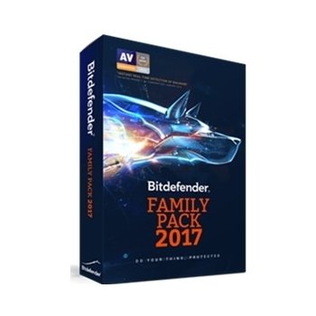 Bitdefender Family Pack 3 roky update (VL11153000-EN)