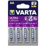 Varta Professional Lithium AA 4ks 6106301404 – Zboží Mobilmania