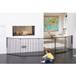 BabyDan Prostorová zábrana New Flex XXL černá 90-350 cm – Zboží Dáma