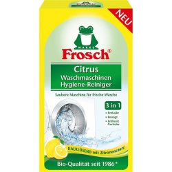 Frosch EKO hygienický čistič pračky citrón 250 g