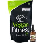 Vegan Fitness 100 Hrachový Protein 1000 g – Hledejceny.cz