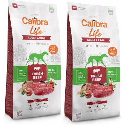 Calibra Life Adult Large Fresh Beef 12 kg – Hledejceny.cz