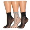 Veneziana dámské ponožky Myriam černá růžová