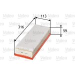 Vzduchový filtr VALEO 585015 – Hledejceny.cz