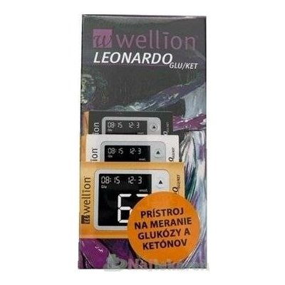 WELLION Leonardo glukometr set 1 ks – Zboží Mobilmania