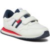Dětské tenisky Tommy Hilfiger Flag Low Cut Velcro Sneaker T1B9-33129-0208 bílá
