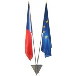 Chromový stojan interiérový - 2-ramenný – Hledejceny.cz