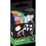 Fiorello Křídy školní bílé 170-2128 kulaté neprášivé 12 ks – Zboží Dáma