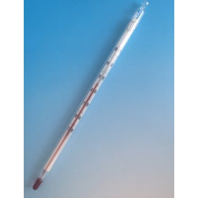 Laboratorní teploměr -10 až +110°C, délka 300 mm – Zbozi.Blesk.cz