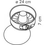 Tescoma forma na dort a bábovku rozkládací Delícia 24cm – Zboží Mobilmania