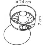 Tescoma forma na dort a bábovku rozkládací Delícia 24cm – Hledejceny.cz