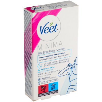 VEET Minima vosk pásky bikiny 16 ks – Zboží Mobilmania