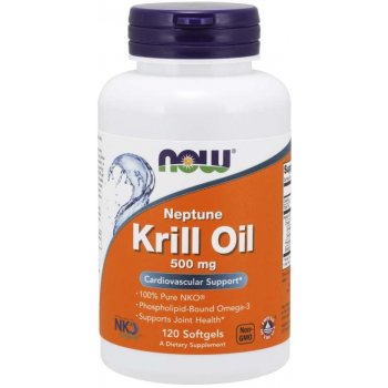 Now Foods Krill Oil Neptune olej z krilu 500 mg x 60 softgel kapslí