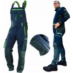 Neo Tools 81-247 monterkové kalhoty s laclem Premium modro-zelené – Zboží Dáma