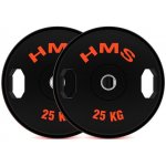HMS TOG25 Sada pogumovaných olympijských kotoučů 50 mm 2 x 25 kg – Sleviste.cz