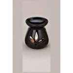 MaxHealth Aroma lampa keramická černá – Zboží Dáma