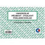 Baloušek Tisk ET060 Univerzální příjmový - výdajový pokladní doklad A6 – Sleviste.cz