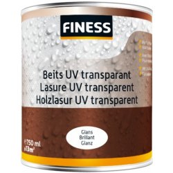 Finess lazura UV středněvrstvá 0,75 l lesk tmavý dub