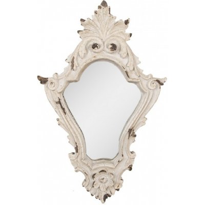Clayre & Eef Brocante Bílé antik s ornamenty 27 x 42 cm – Hledejceny.cz