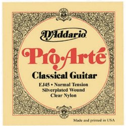 D'ADDARIO EJ45 Classic Nylon Pro Arté Normal - .028 - .043