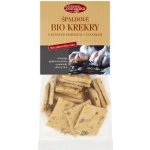 Biopekárna Zemanka Špaldové bio krekry s dýňovým semínkem a česnekem 100 g – Hledejceny.cz