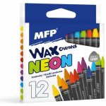 MFP voskovky fluo 12 barev trojhranné – Zboží Mobilmania