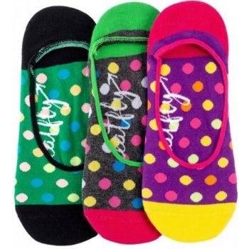 Meatfly ponožky Low Socks 2022 B BIG DOTS 1