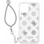 Pouzdro Guess iPhone 12 Pro Max Peony Chain Collection stříbrné – Hledejceny.cz