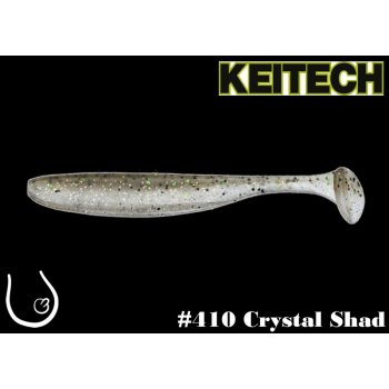 Keitech Easy Shiner 4 Crystal Shad