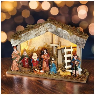 Brilagi Brilagi LED Vánoční dekorace LED 2xAA betlém BG0962 – Hledejceny.cz