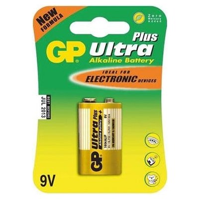 GP Ultra Plus Alkaline 9V 1ks 1013521000 – Hledejceny.cz