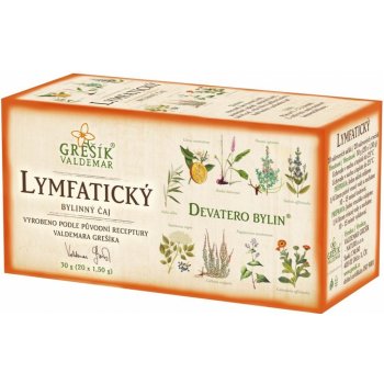 Grešík Lymfatický Devatero bylin 20 x 1,5 g