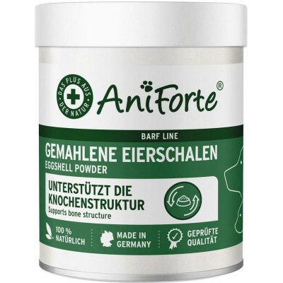 AniForte Mleté vaječné skořápky přírodní vápník pro silné kosti a zuby 100 g – Hledejceny.cz