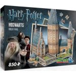 Wrebbit 3D puzzle Harry Potter Bradavice Velká síň 850 ks – Zbozi.Blesk.cz