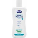 CHICCO Šampon na vlasy Baby Moments 92 % přírodních složek 200 ml – Zboží Dáma