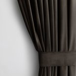 Restilo Velvet závěs hnědá – Hledejceny.cz