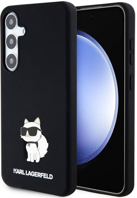 Karl Lagerfeld Liquid Silicone Choupette NFT Samsung Galaxy S24+ černé