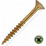 TOPKRAFT Vrut do dřeva částečný závit 6x120mm šroub (100ks/bal) – Hledejceny.cz