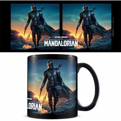 Keramický hrnek Star Wars Hvězdné války TV seriál The Mandalorian Nightfall MGB26322 315 ml – Zbozi.Blesk.cz